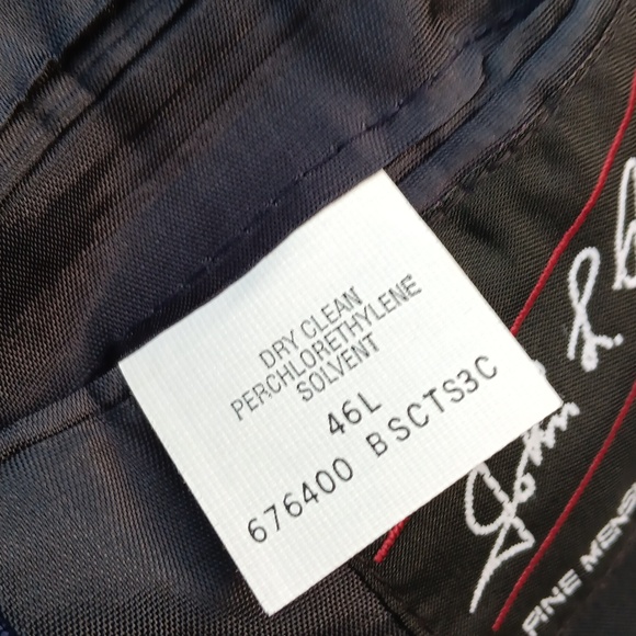 JOHN L. BLAIR MEN'S CLASSIC PURE WOOL LUXURY BLAZER W/GOLD BUTTON ACCENTS (USA) - Picture 17 of 17